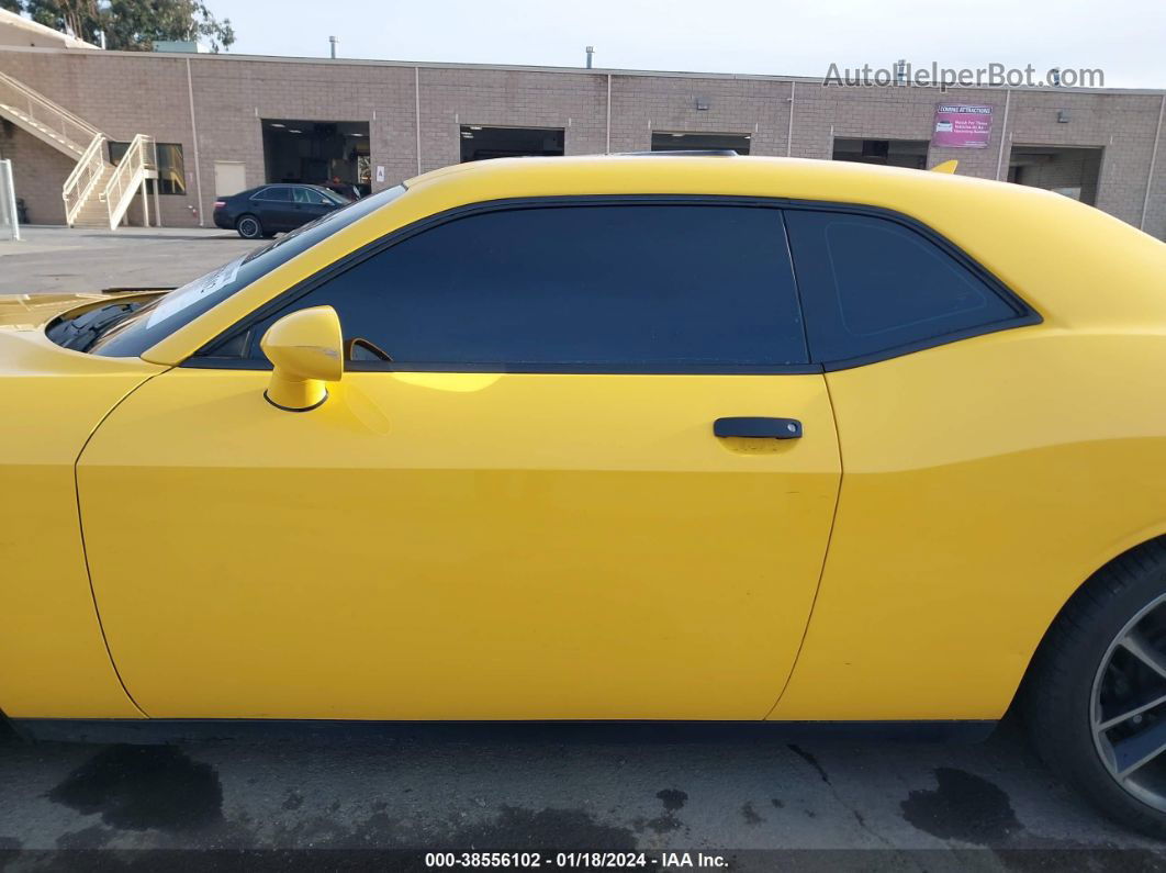 2017 Dodge Challenger R/t Scat Pack Yellow vin: 2C3CDZFJ7HH613735