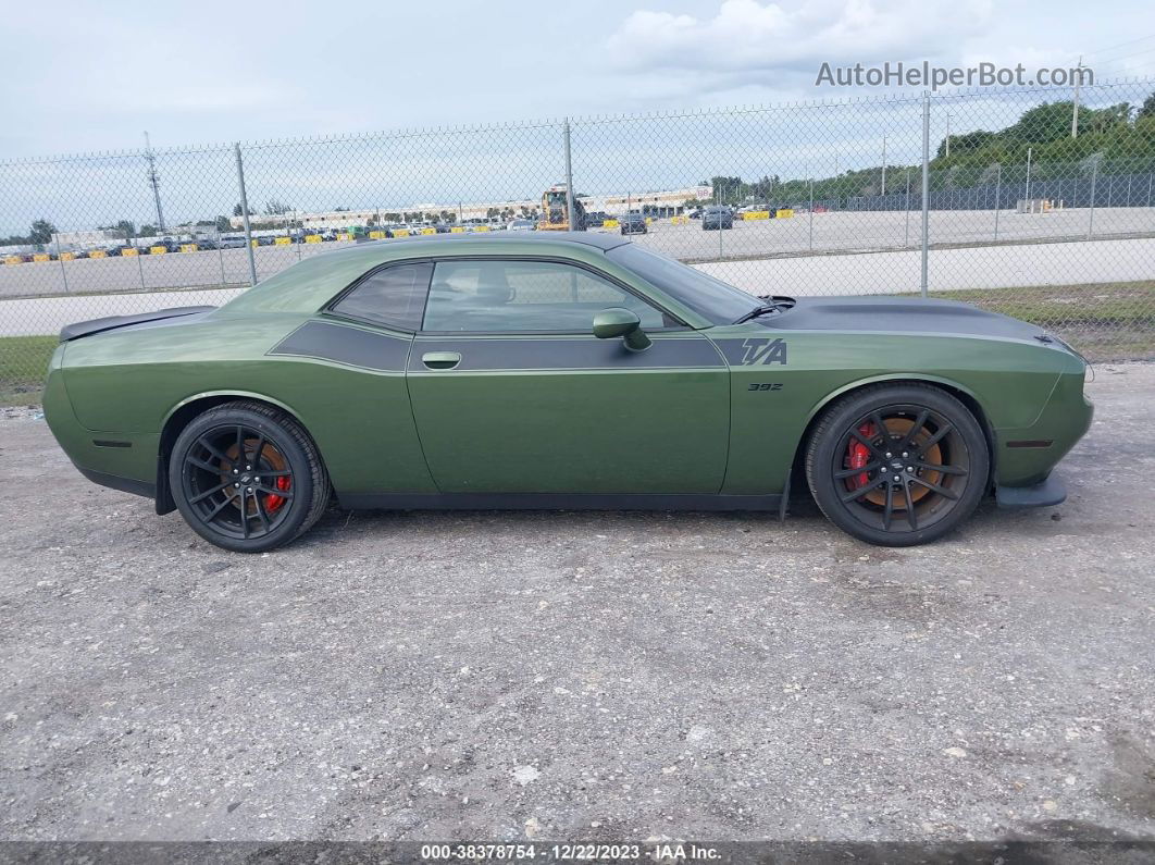 2018 Dodge Challenger R/t 392 Зеленый vin: 2C3CDZFJ7JH219965