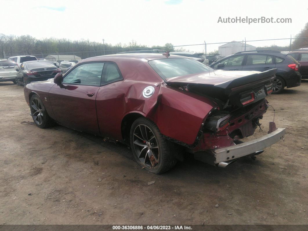 2018 Dodge Challenger R/t Scat Pack Red vin: 2C3CDZFJ7JH251914