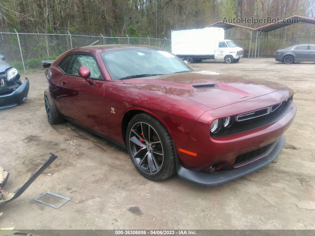 2018 Dodge Challenger R/t Scat Pack Red vin: 2C3CDZFJ7JH251914