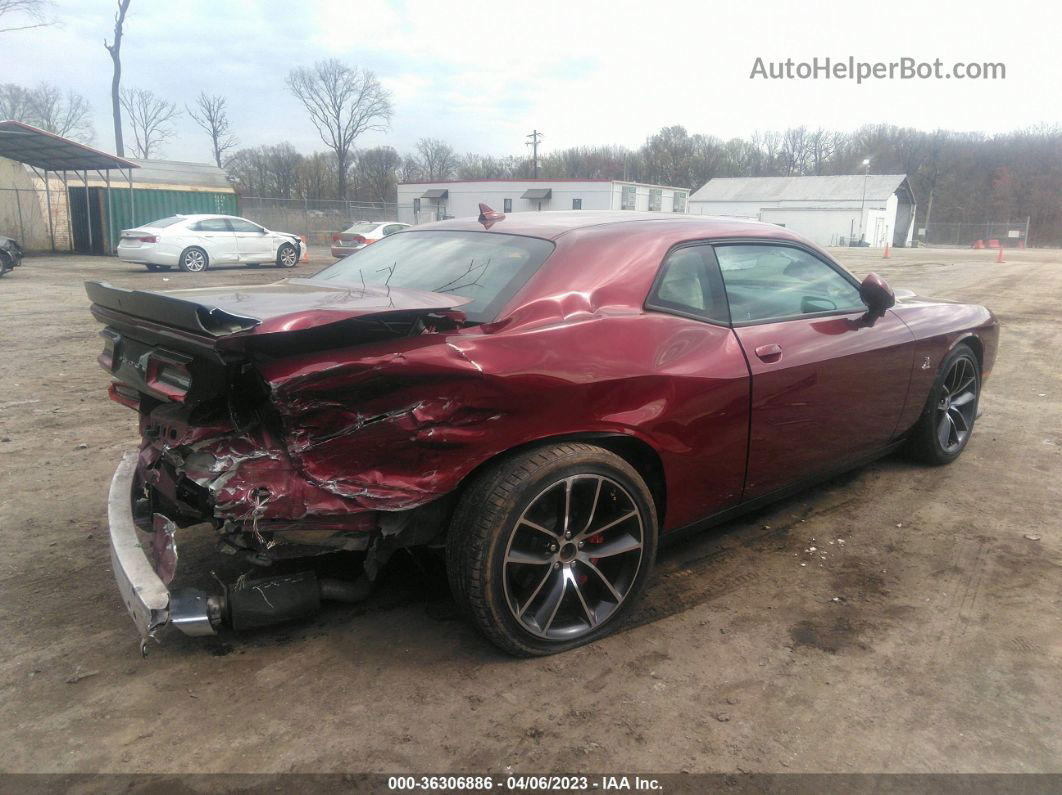 2018 Dodge Challenger R/t Scat Pack Red vin: 2C3CDZFJ7JH251914