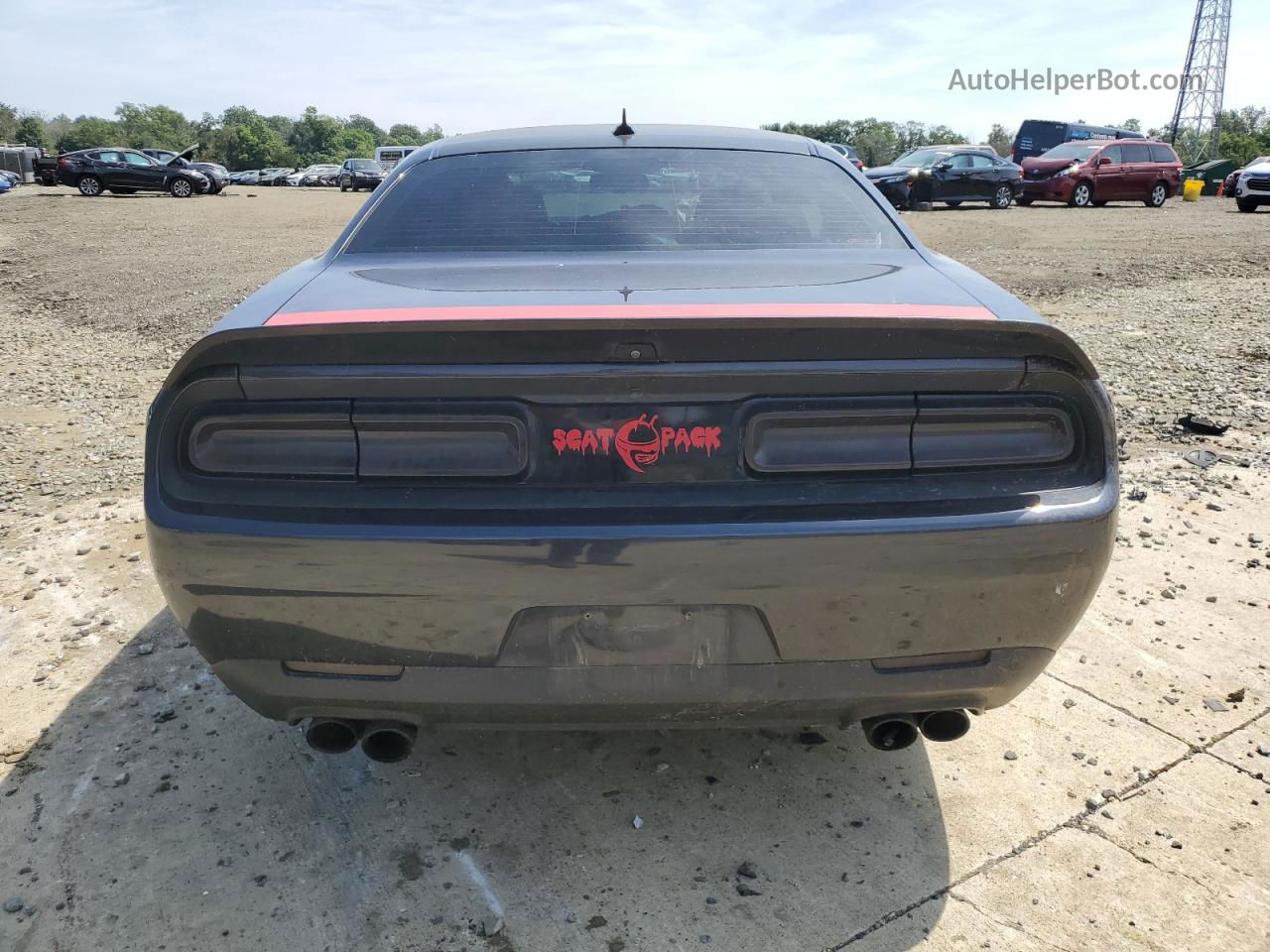 2018 Dodge Challenger R/t 392 Черный vin: 2C3CDZFJ7JH326286