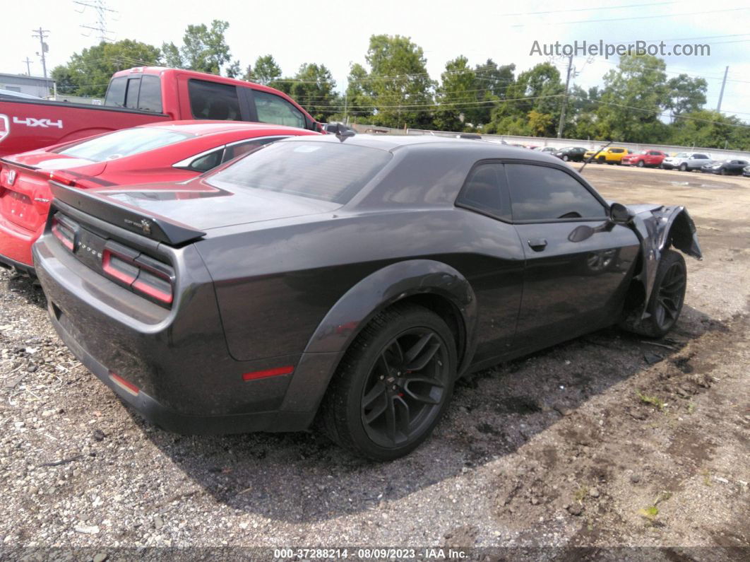 2022 Dodge Challenger R/t Scat Pack Widebody Gray vin: 2C3CDZFJ7NH174984