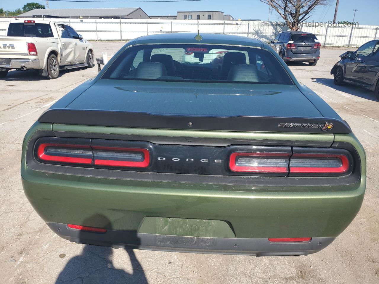 2023 Dodge Challenger R/t Scat Pack Green vin: 2C3CDZFJ7PH610820