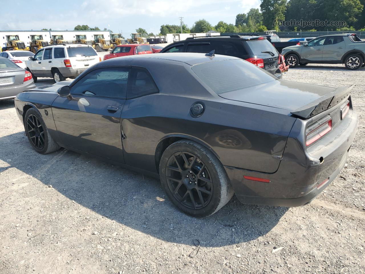 2015 Dodge Challenger R/t Scat Pack Gray vin: 2C3CDZFJ8FH910011