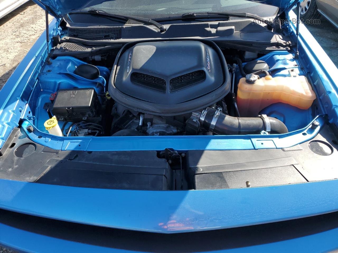 2016 Dodge Challenger R/t Scat Pack Синий vin: 2C3CDZFJ8GH106731