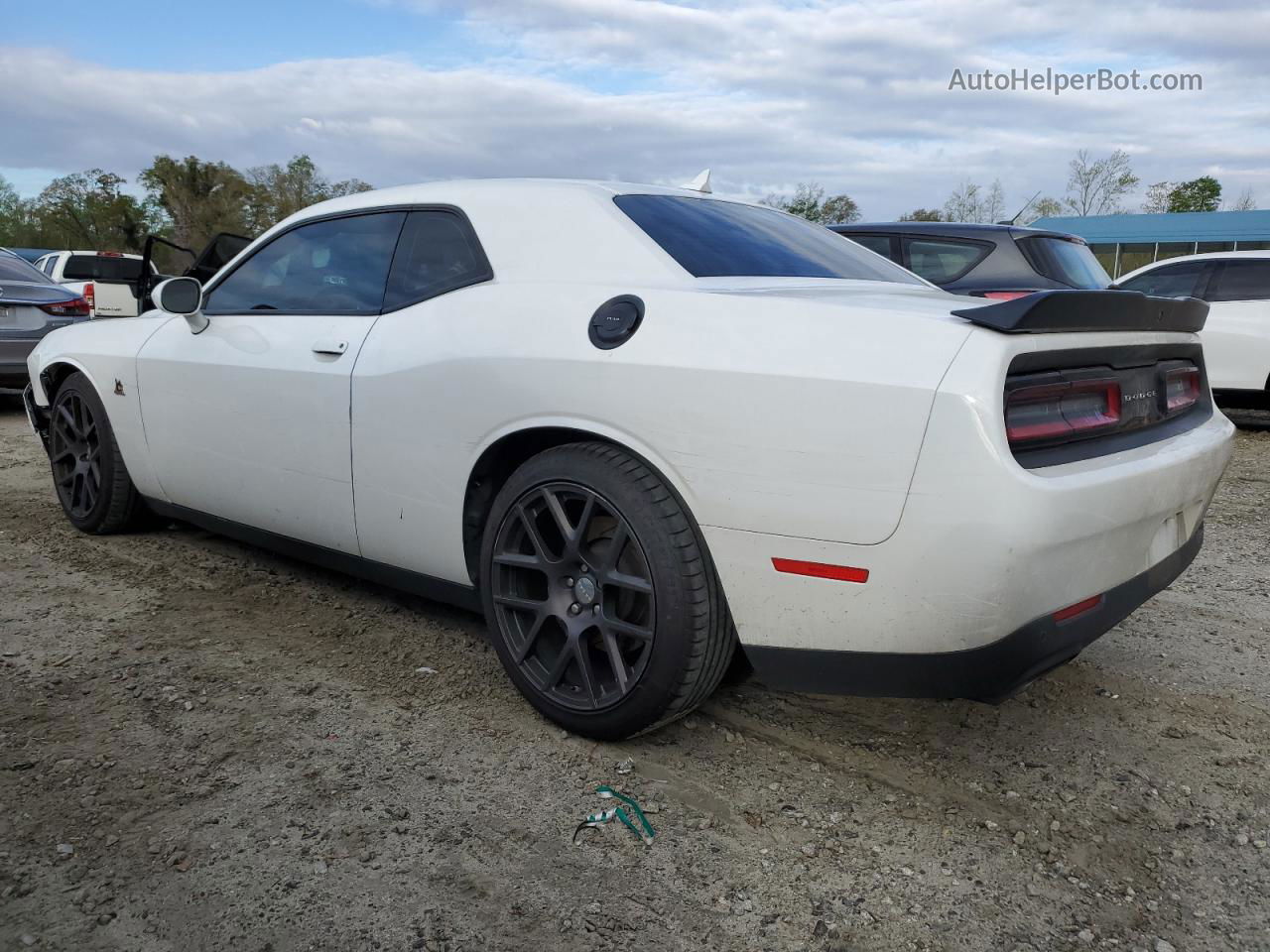 2016 Dodge Challenger R/t Scat Pack White vin: 2C3CDZFJ8GH177685