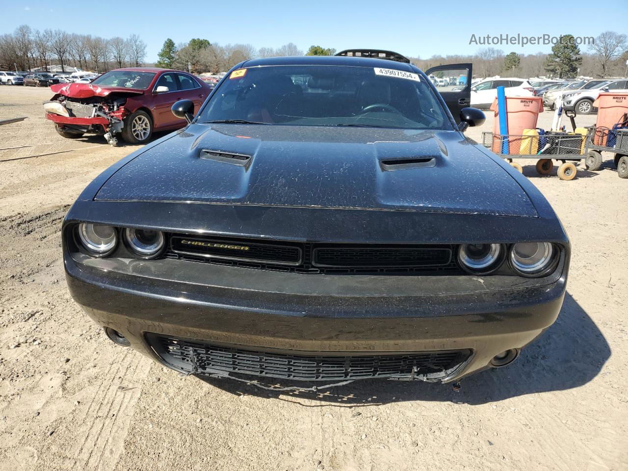 2016 Dodge Challenger R/t Scat Pack Black vin: 2C3CDZFJ8GH253728