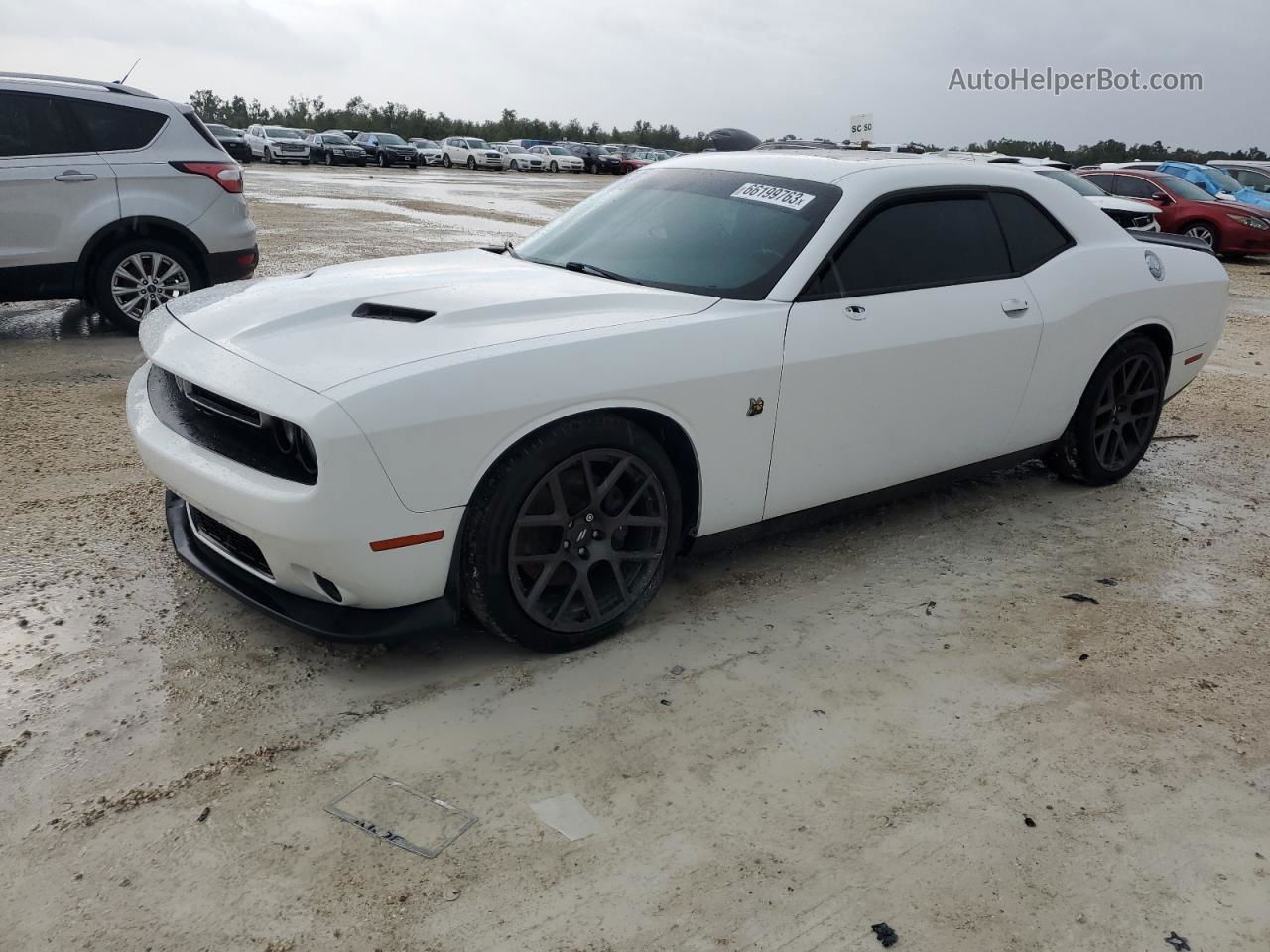 2017 Dodge Challenger R/t 392 White vin: 2C3CDZFJ8HH601481