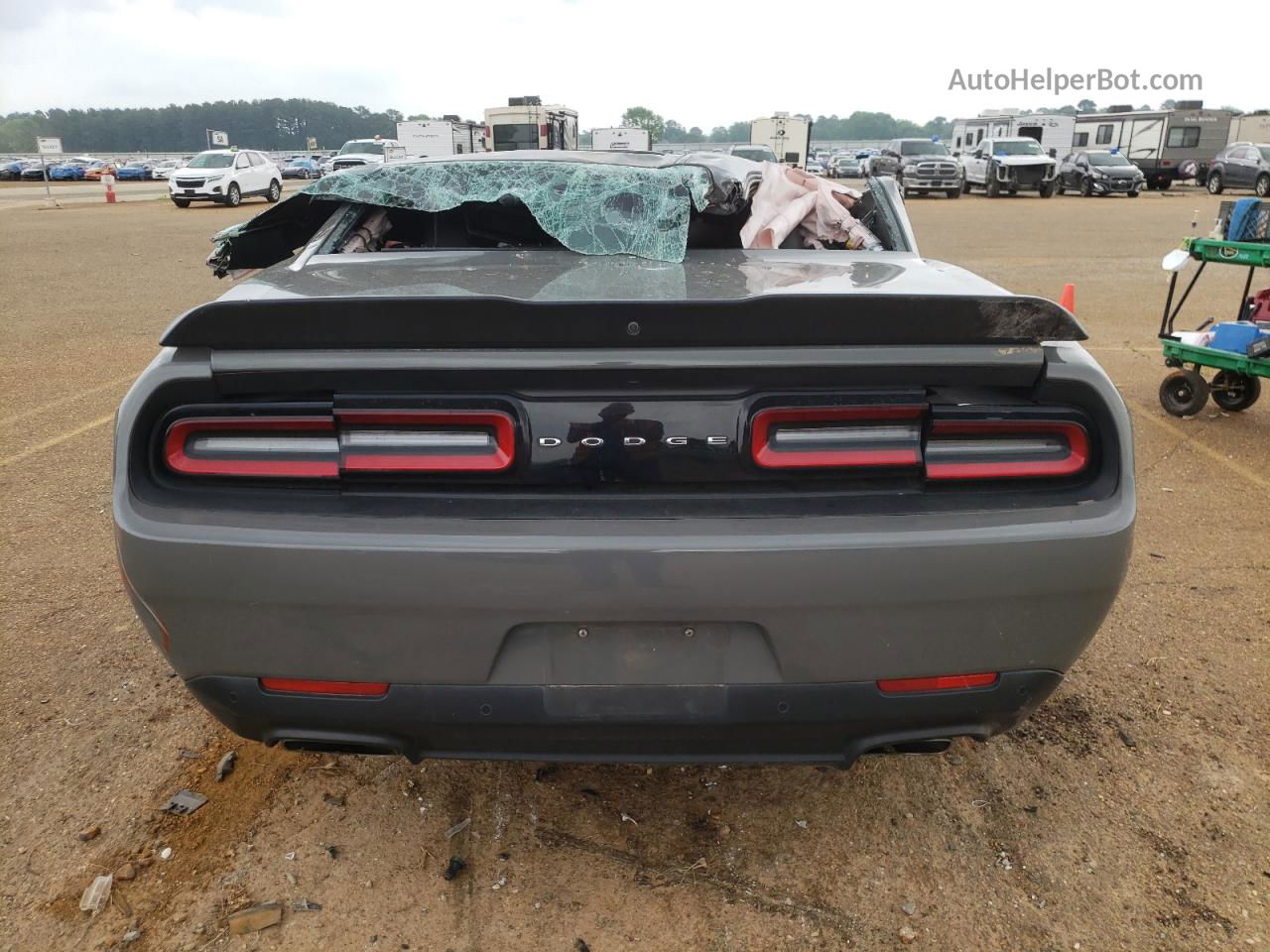 2017 Dodge Challenger R/t 392 Gray vin: 2C3CDZFJ8HH637929