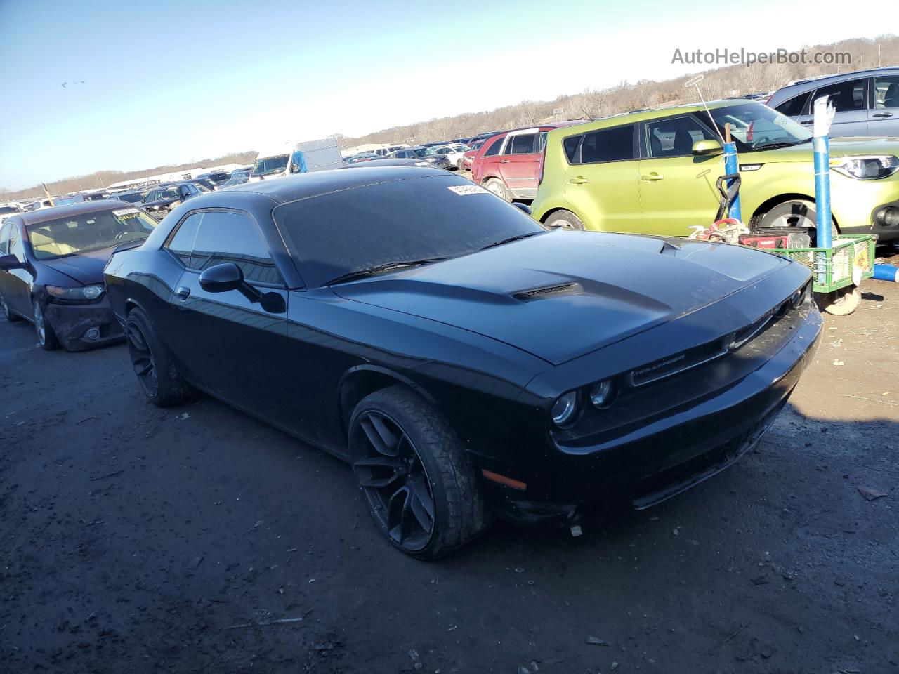 2017 Dodge Challenger R/t 392 Черный vin: 2C3CDZFJ8HH637946