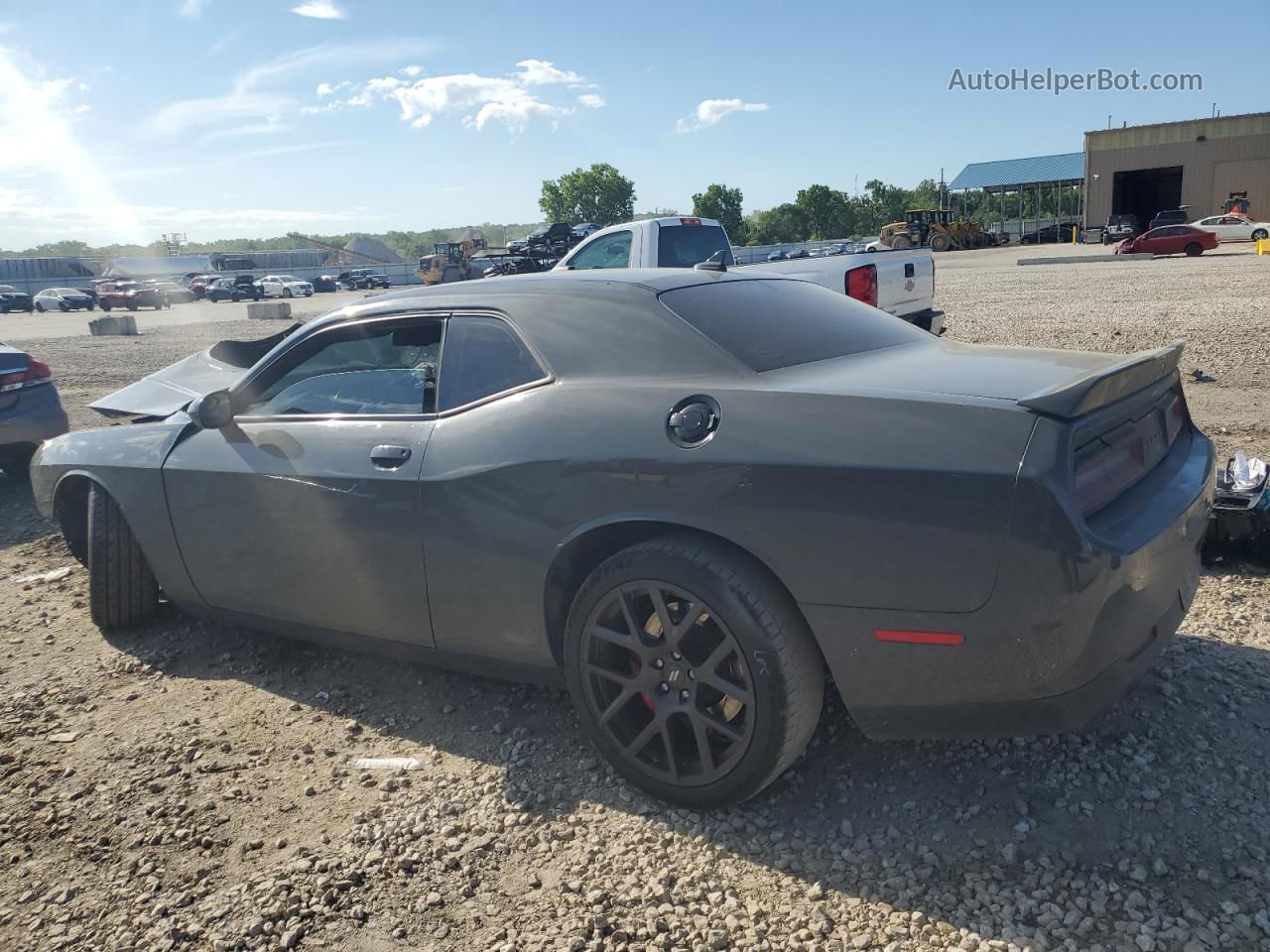 2018 Dodge Challenger R/t 392 Gray vin: 2C3CDZFJ8JH192579