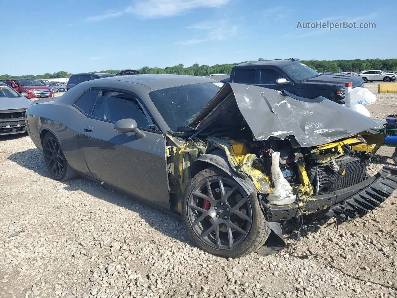 2018 Dodge Challenger R/t 392 Gray vin: 2C3CDZFJ8JH192579