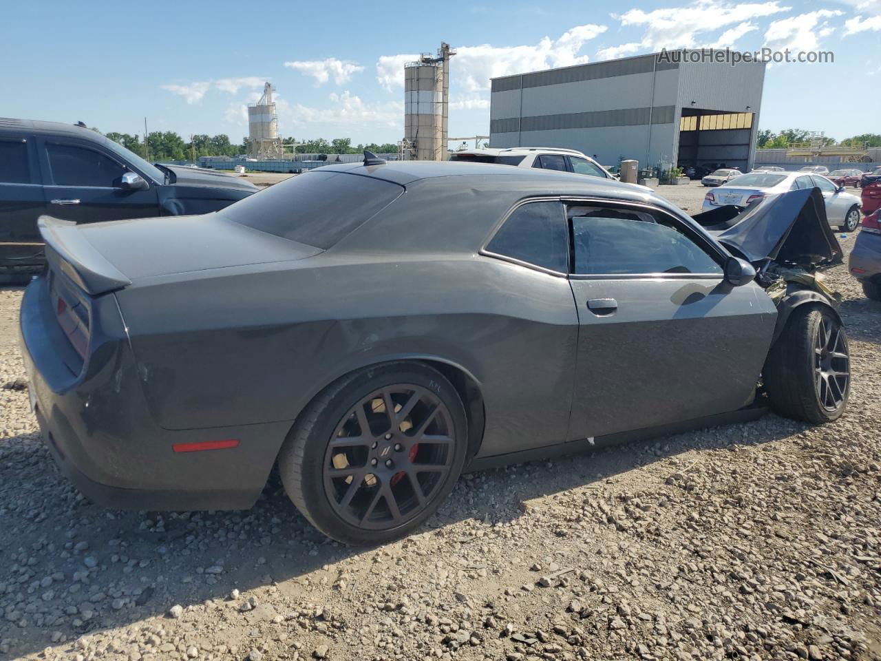 2018 Dodge Challenger R/t 392 Gray vin: 2C3CDZFJ8JH192579