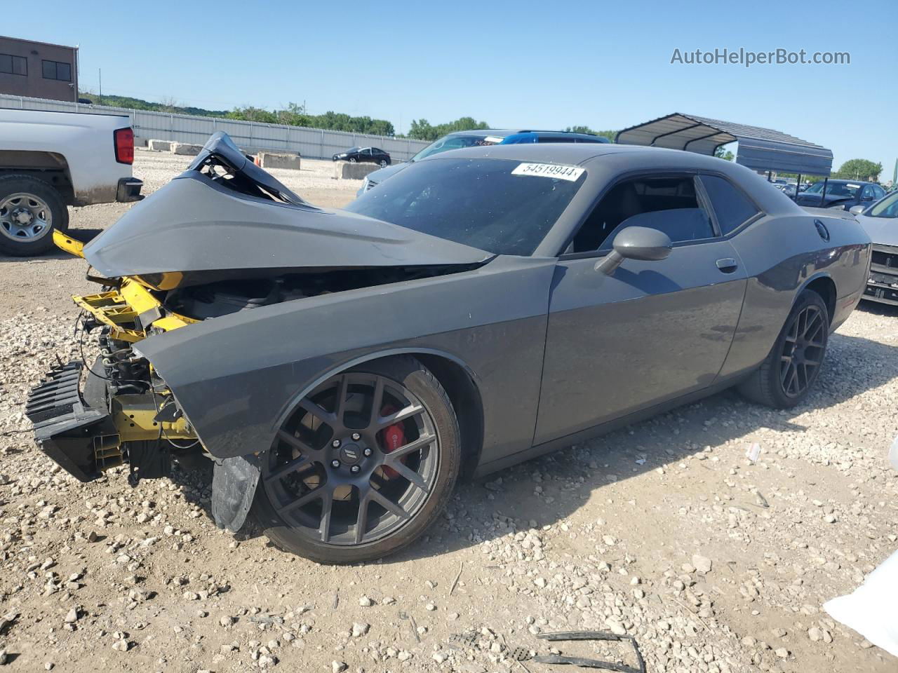 2018 Dodge Challenger R/t 392 Gray vin: 2C3CDZFJ8JH192579