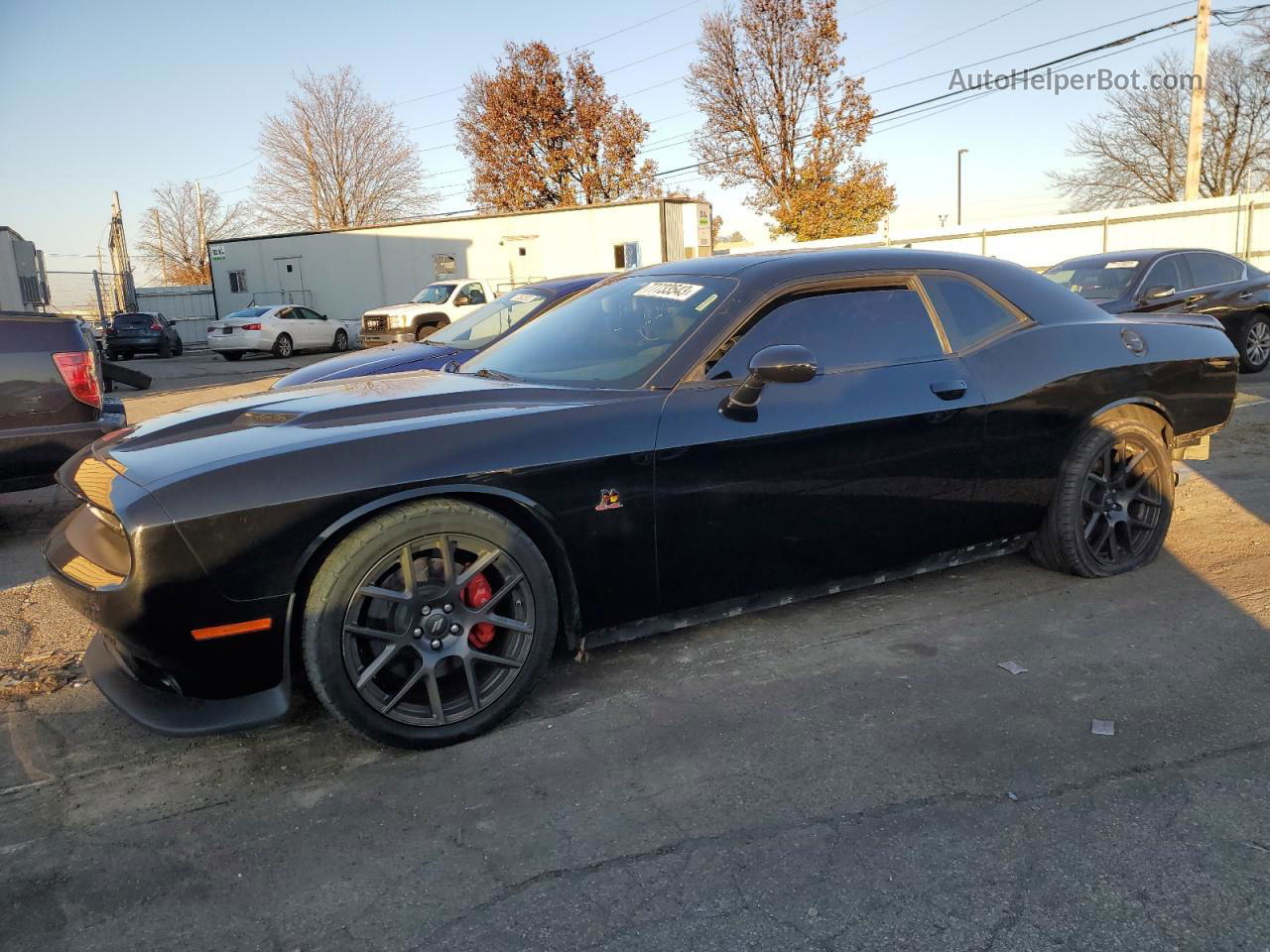 2018 Dodge Challenger R/t 392 Черный vin: 2C3CDZFJ8JH205038