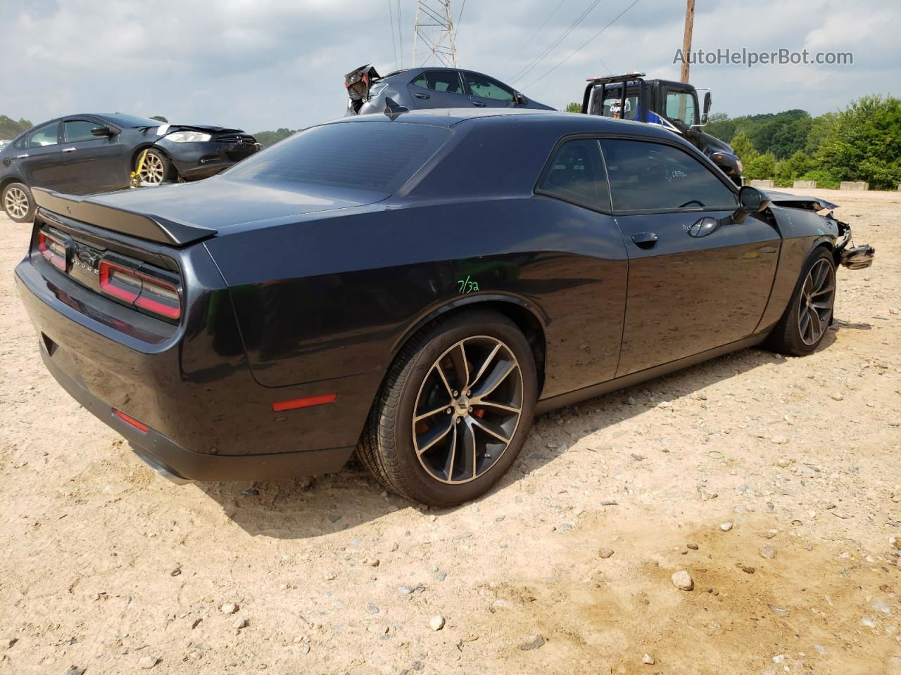 2018 Dodge Challenger R/t 392 Угольный vin: 2C3CDZFJ8JH236581