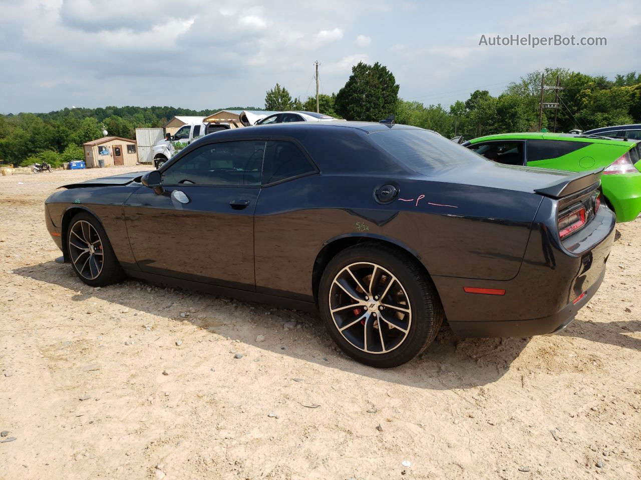 2018 Dodge Challenger R/t 392 Угольный vin: 2C3CDZFJ8JH236581