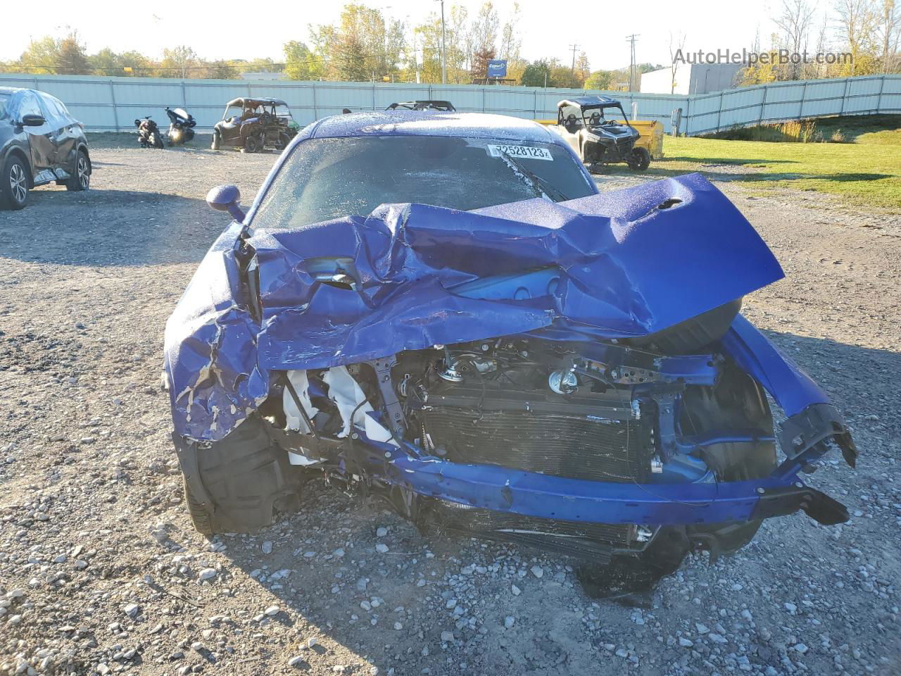 2022 Dodge Challenger R/t Scat Pack Blue vin: 2C3CDZFJ8NH218362