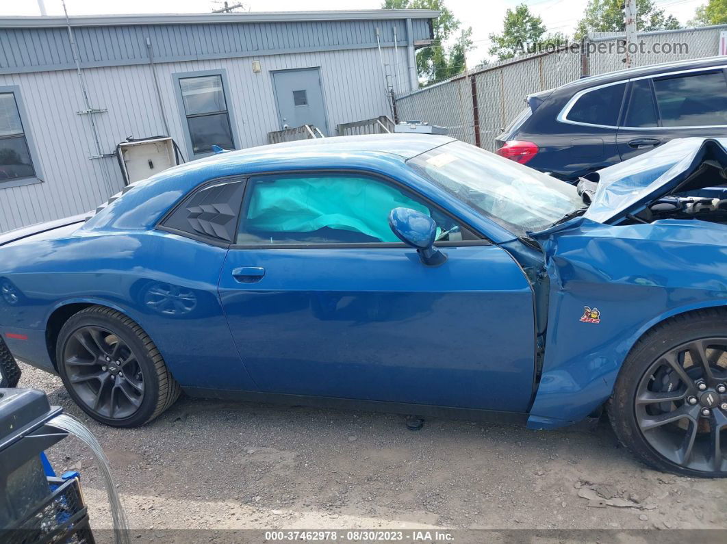 2022 Dodge Challenger R/t Scat Pack Blue vin: 2C3CDZFJ8NH238255