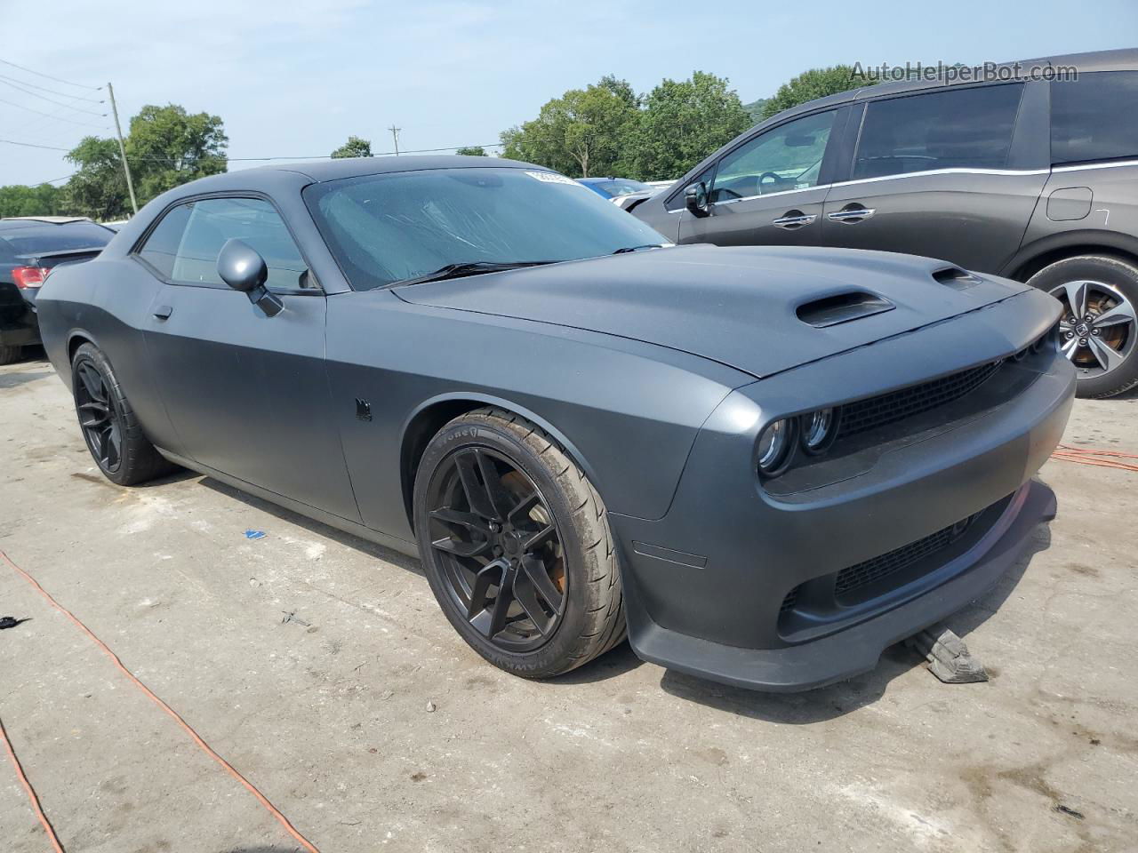 2015 Dodge Challenger R/t Scat Pack Black vin: 2C3CDZFJ9FH804781