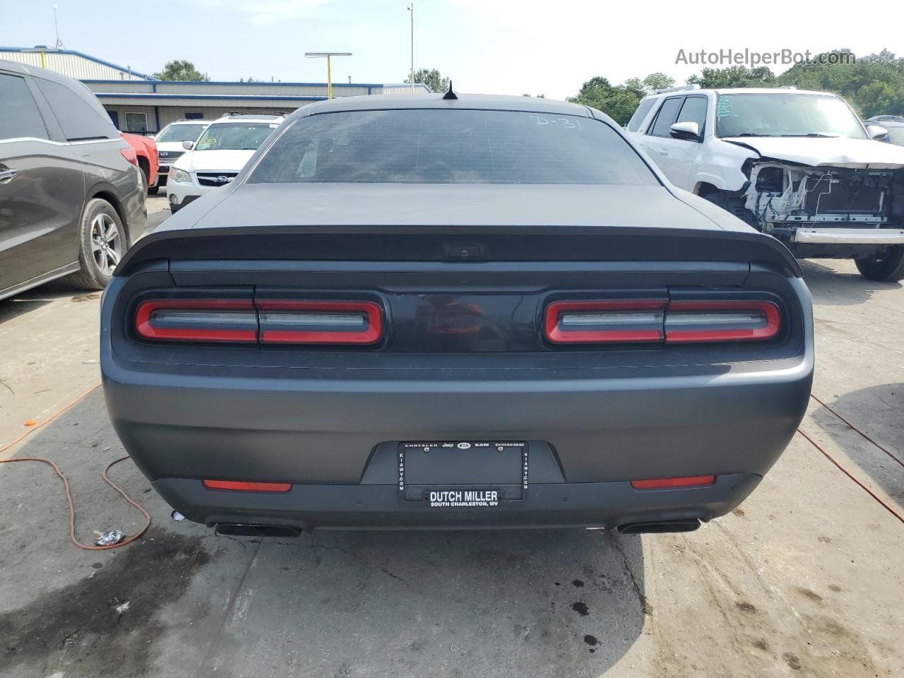 2015 Dodge Challenger R/t Scat Pack Black vin: 2C3CDZFJ9FH804781