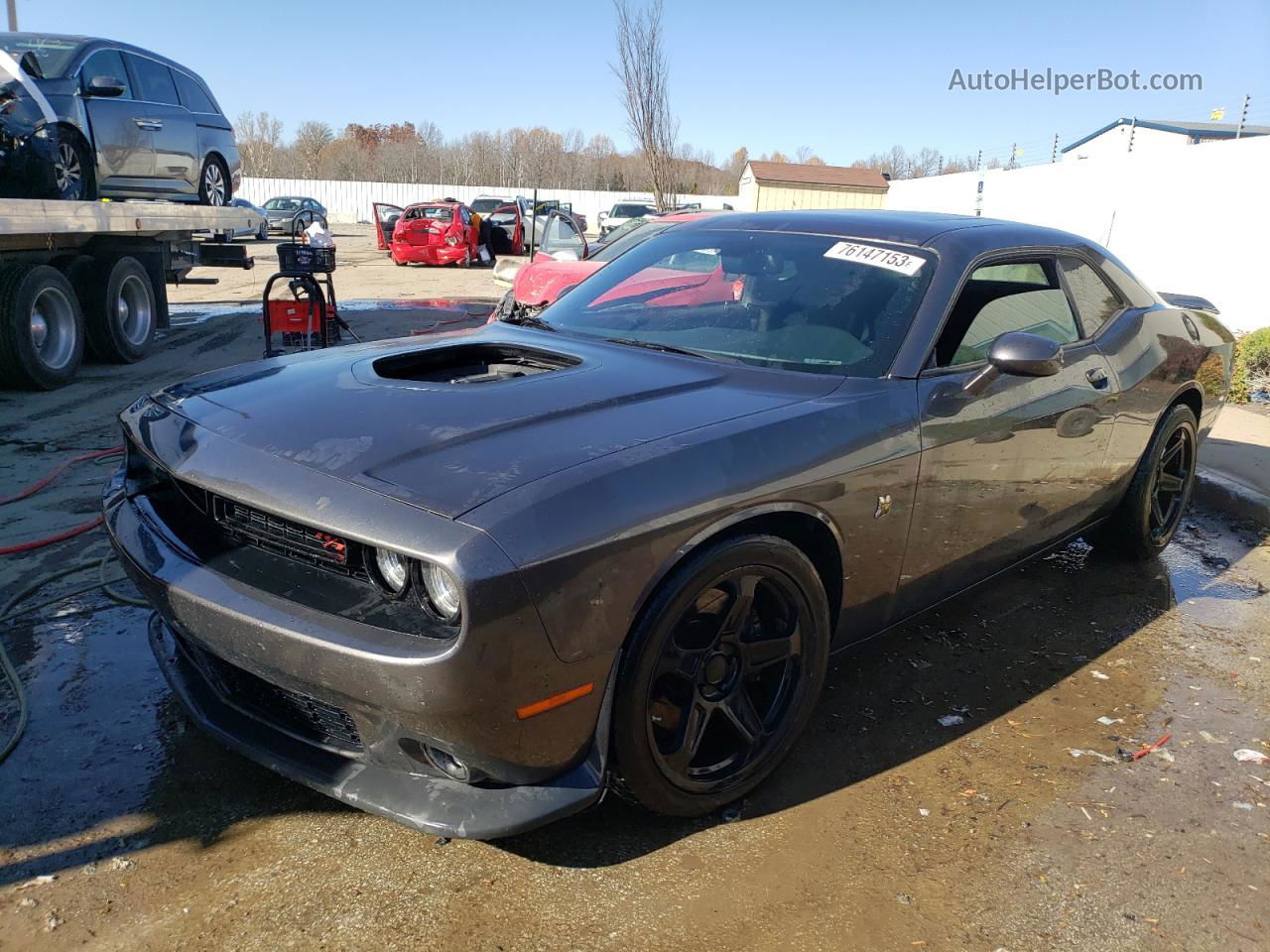 2015 Dodge Challenger R/t Scat Pack Charcoal vin: 2C3CDZFJ9FH877133