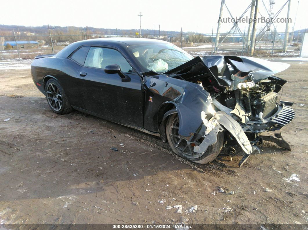 2016 Dodge Challenger R/t Scat Pack Черный vin: 2C3CDZFJ9GH185052