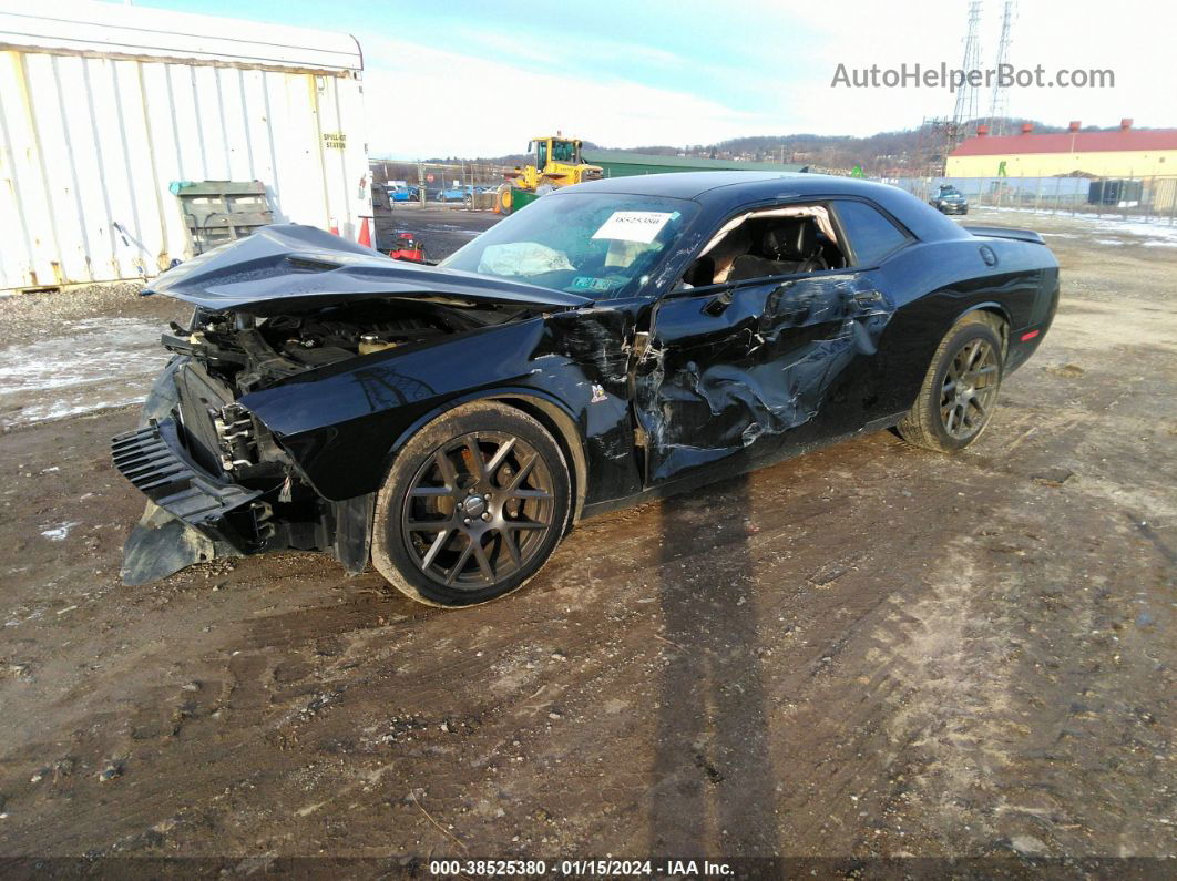 2016 Dodge Challenger R/t Scat Pack Black vin: 2C3CDZFJ9GH185052