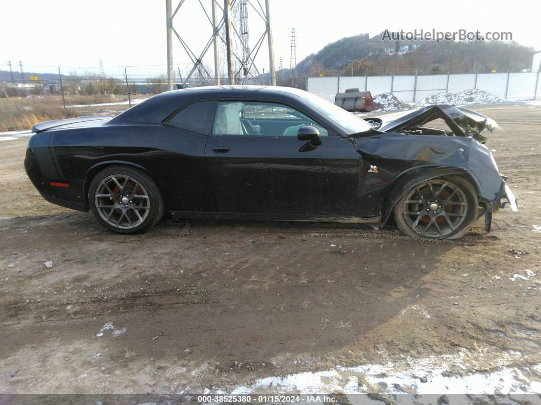 2016 Dodge Challenger R/t Scat Pack Black vin: 2C3CDZFJ9GH185052