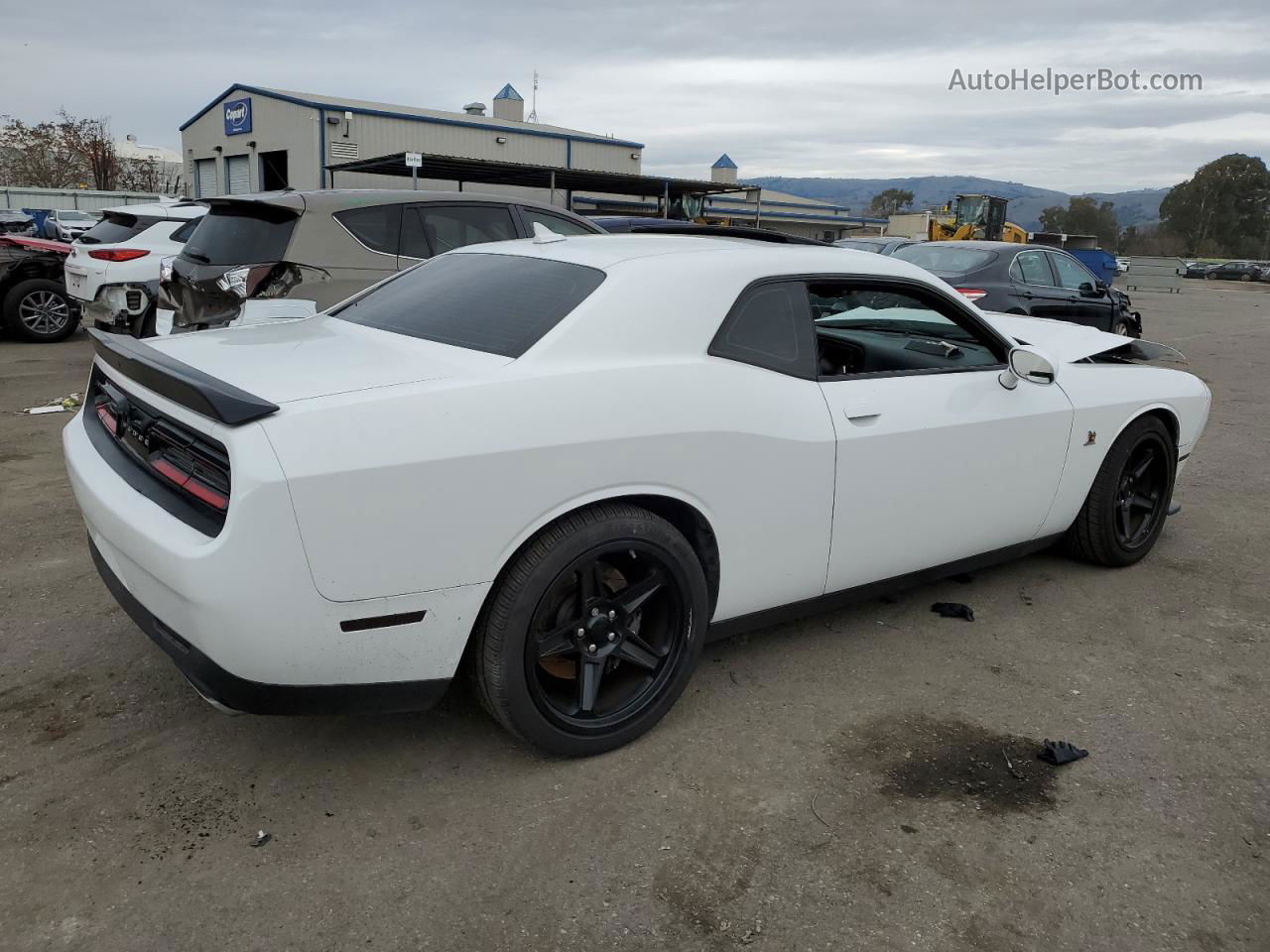 2016 Dodge Challenger R/t Scat Pack Белый vin: 2C3CDZFJ9GH289122