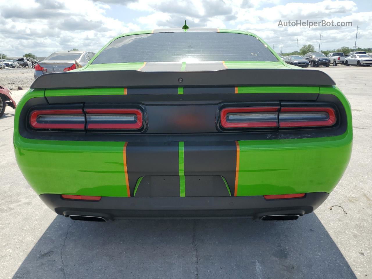 2017 Dodge Challenger R/t 392 Green vin: 2C3CDZFJ9HH594041