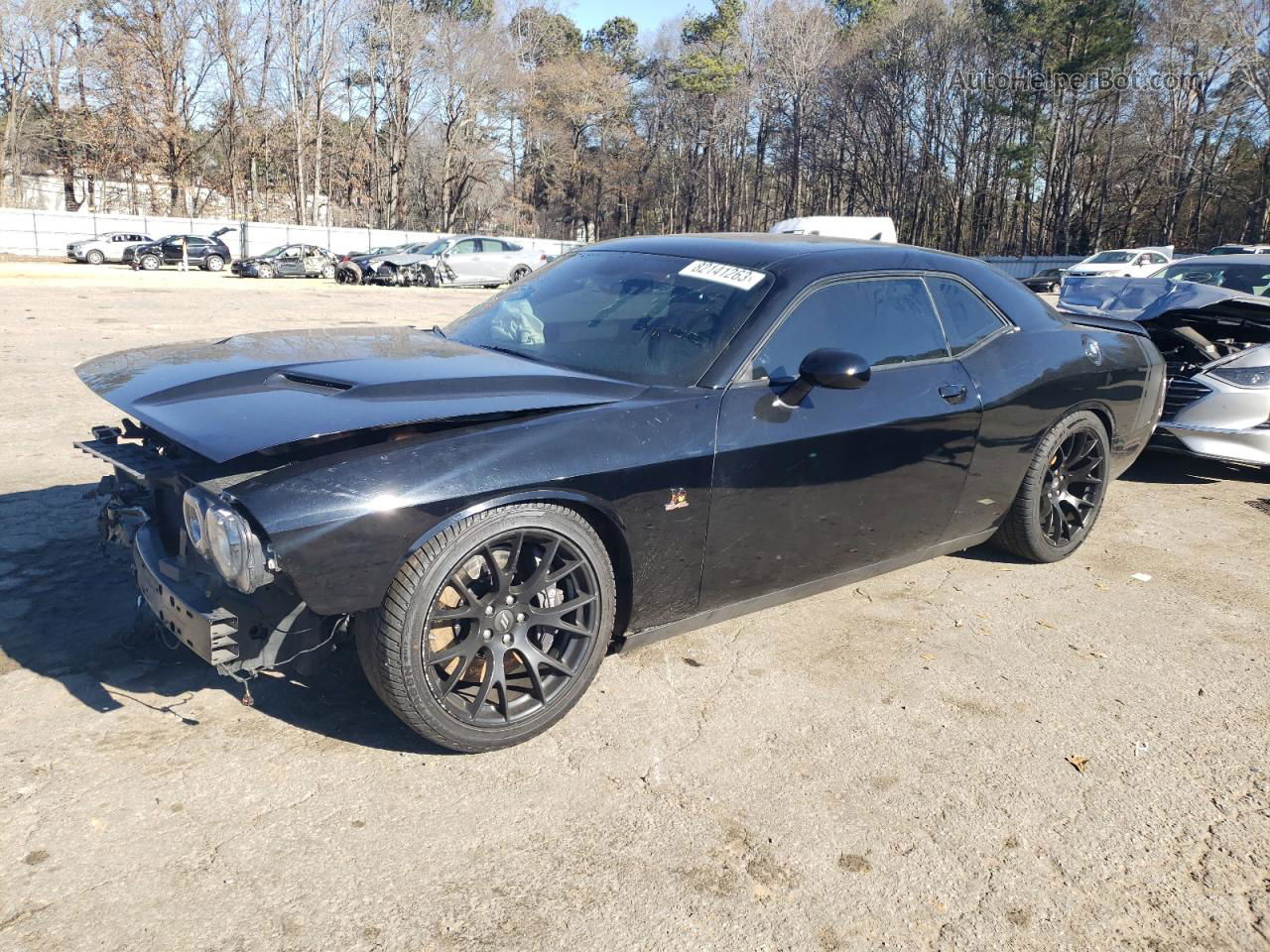 2017 Dodge Challenger R/t 392 Black vin: 2C3CDZFJ9HH624624