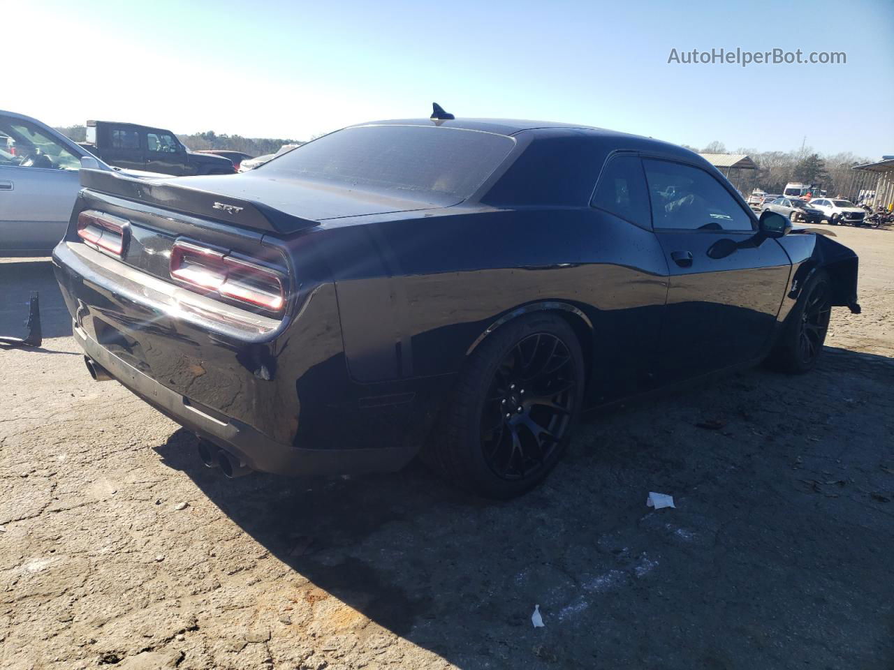 2017 Dodge Challenger R/t 392 Black vin: 2C3CDZFJ9HH624624