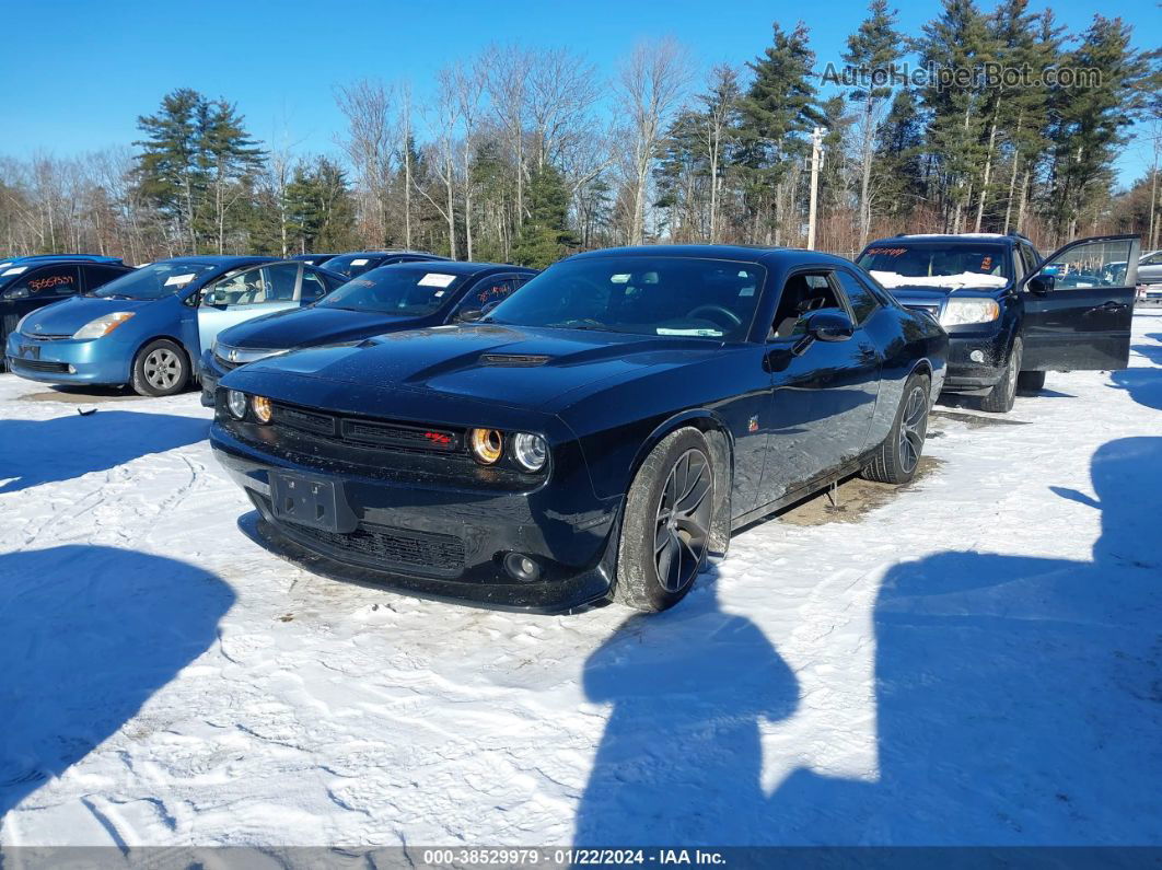 2018 Dodge Challenger R/t Scat Pack Black vin: 2C3CDZFJ9JH246374