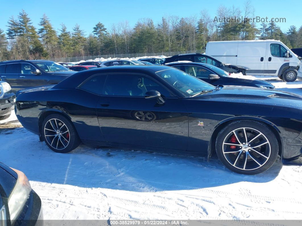 2018 Dodge Challenger R/t Scat Pack Black vin: 2C3CDZFJ9JH246374