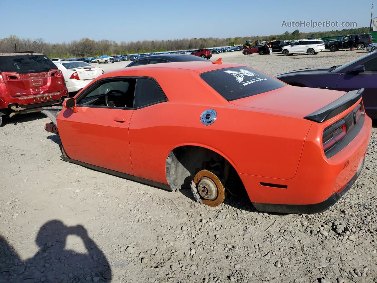 2018 Dodge Challenger R/t 392 Оранжевый vin: 2C3CDZFJ9JH269394