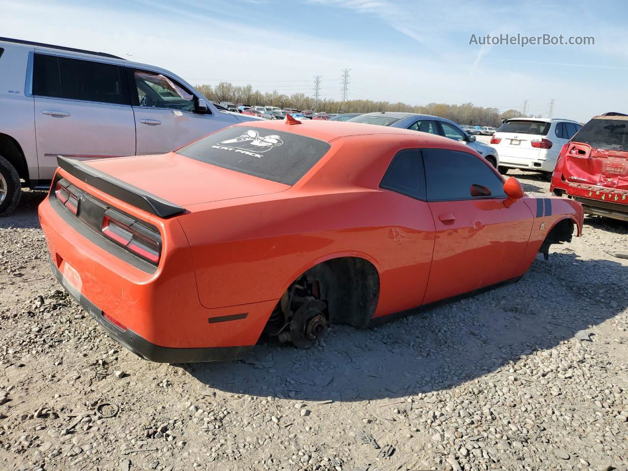 2018 Dodge Challenger R/t 392 Orange vin: 2C3CDZFJ9JH269394