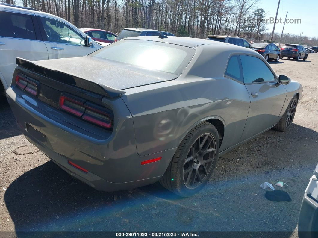 2018 Dodge Challenger R/t Scat Pack Gray vin: 2C3CDZFJ9JH314527