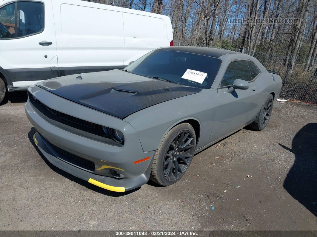 2018 Dodge Challenger R/t Scat Pack Gray vin: 2C3CDZFJ9JH314527