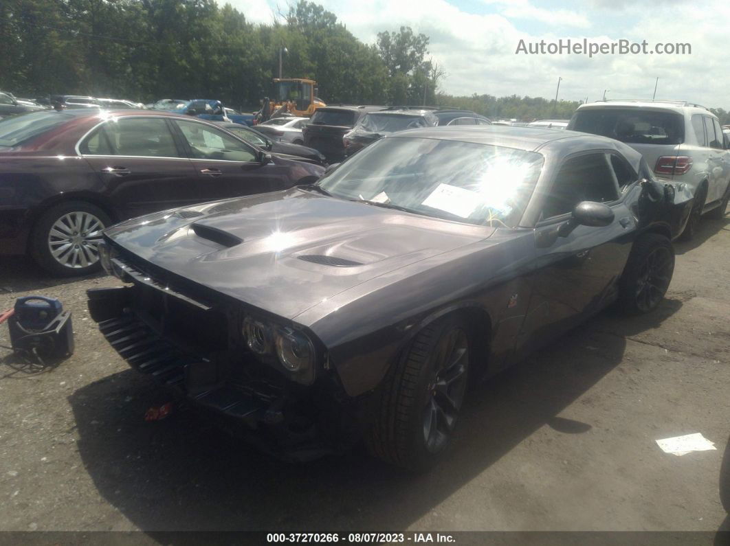 2022 Dodge Challenger R/t Scat Pack Серый vin: 2C3CDZFJ9NH109408