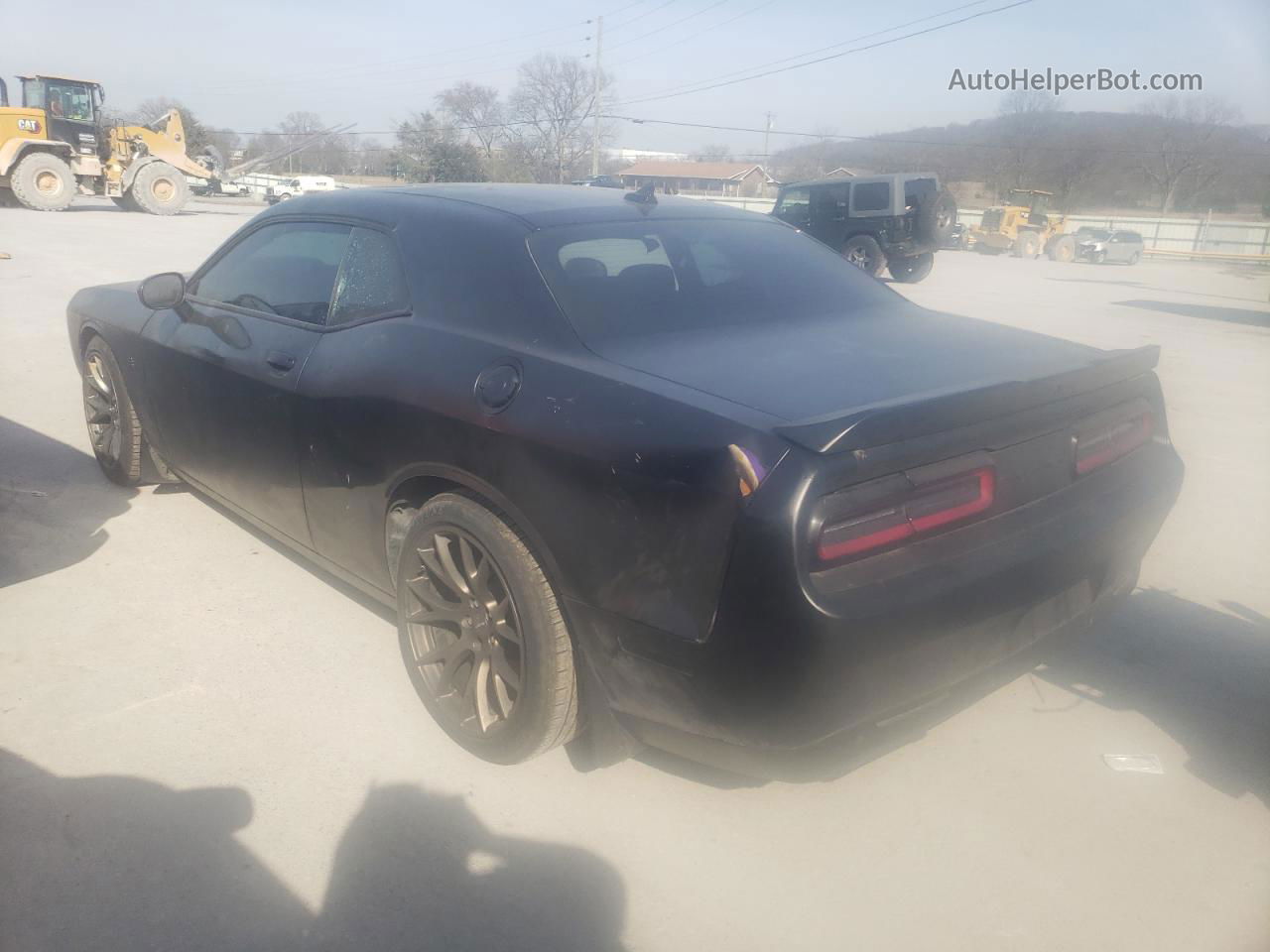 2016 Dodge Challenger R/t Scat Pack Черный vin: 2C3CDZFJXGH176375