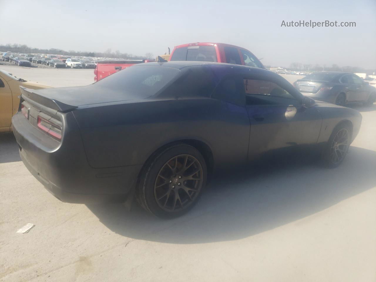 2016 Dodge Challenger R/t Scat Pack Черный vin: 2C3CDZFJXGH176375