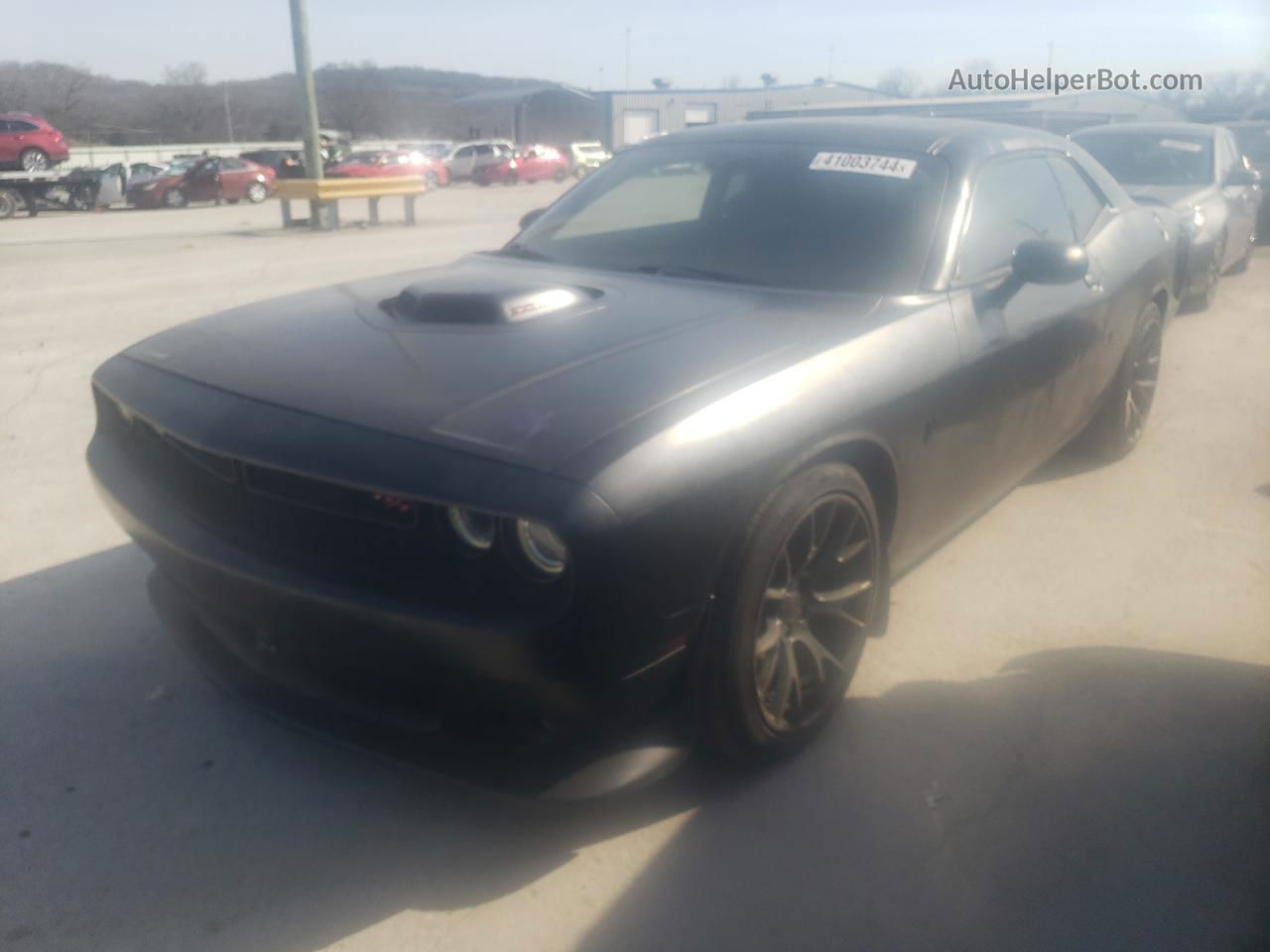 2016 Dodge Challenger R/t Scat Pack Черный vin: 2C3CDZFJXGH176375