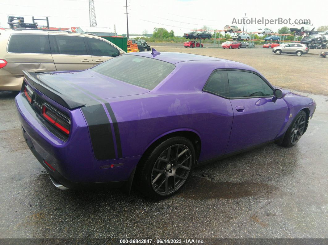 2016 Dodge Challenger R/t Scat Pack Purple vin: 2C3CDZFJXGH195220