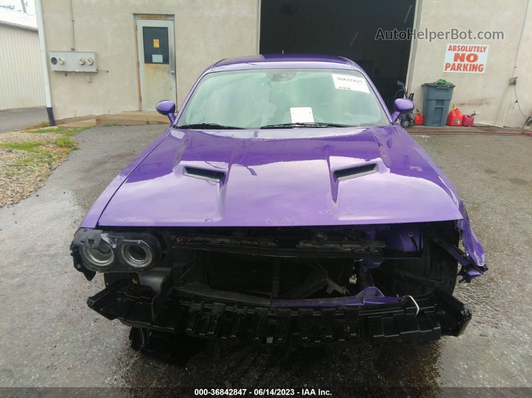 2016 Dodge Challenger R/t Scat Pack Purple vin: 2C3CDZFJXGH195220