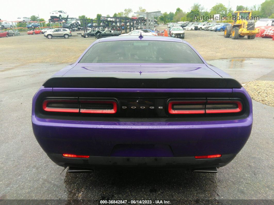 2016 Dodge Challenger R/t Scat Pack Purple vin: 2C3CDZFJXGH195220