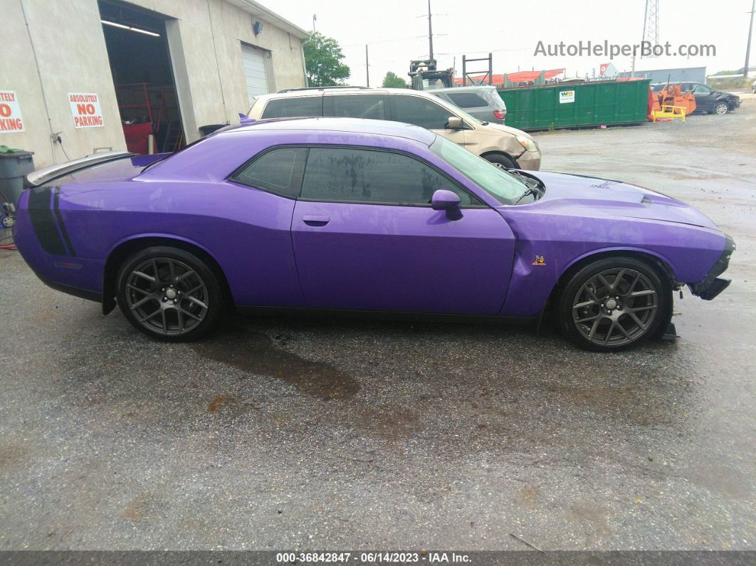 2016 Dodge Challenger R/t Scat Pack Purple vin: 2C3CDZFJXGH195220