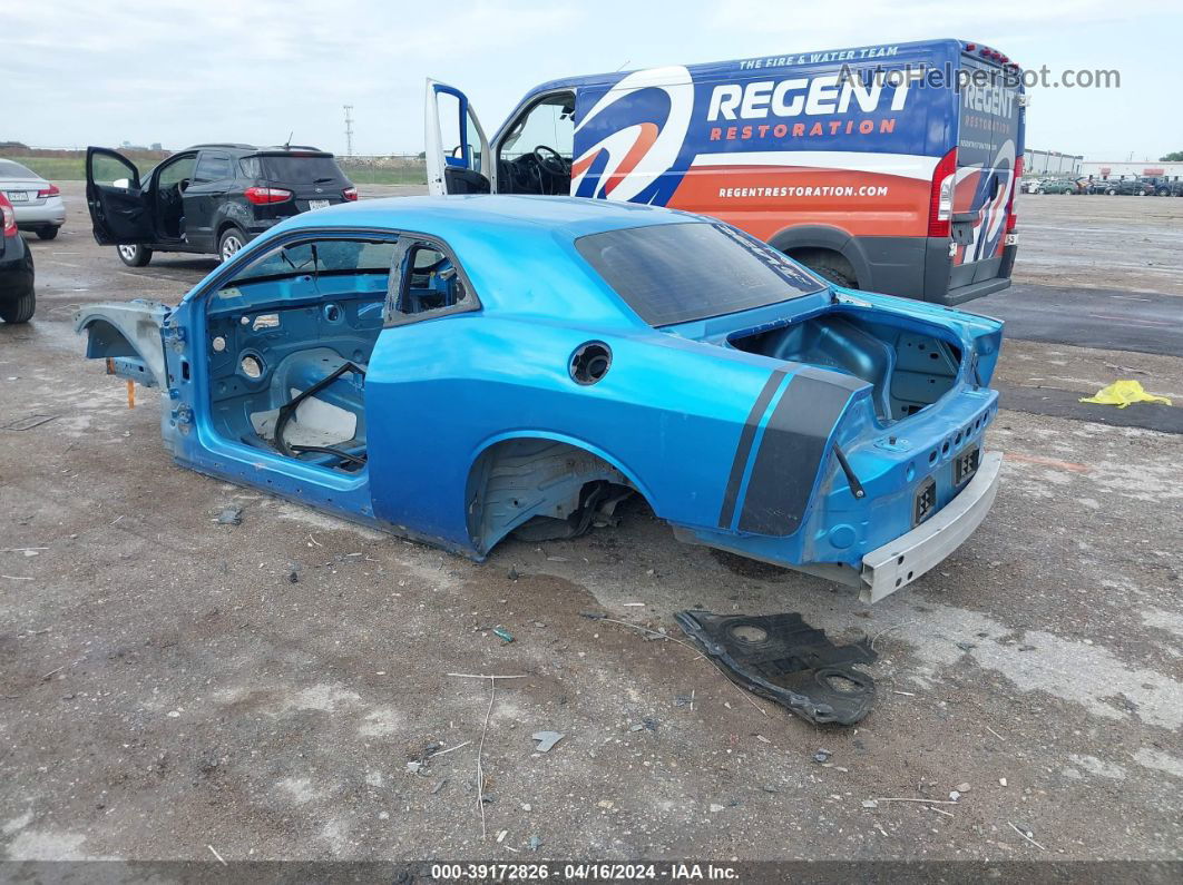 2016 Dodge Challenger R/t Scat Pack Blue vin: 2C3CDZFJXGH213604