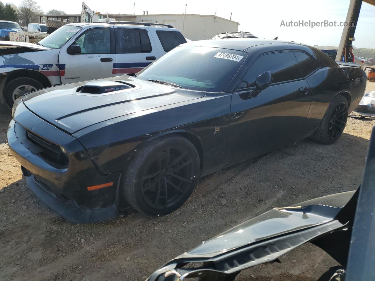 2016 Dodge Challenger R/t Scat Pack Черный vin: 2C3CDZFJXGH245193